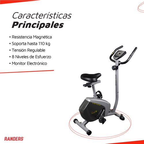 Bicicleta Fija Vertical ARG-455HP