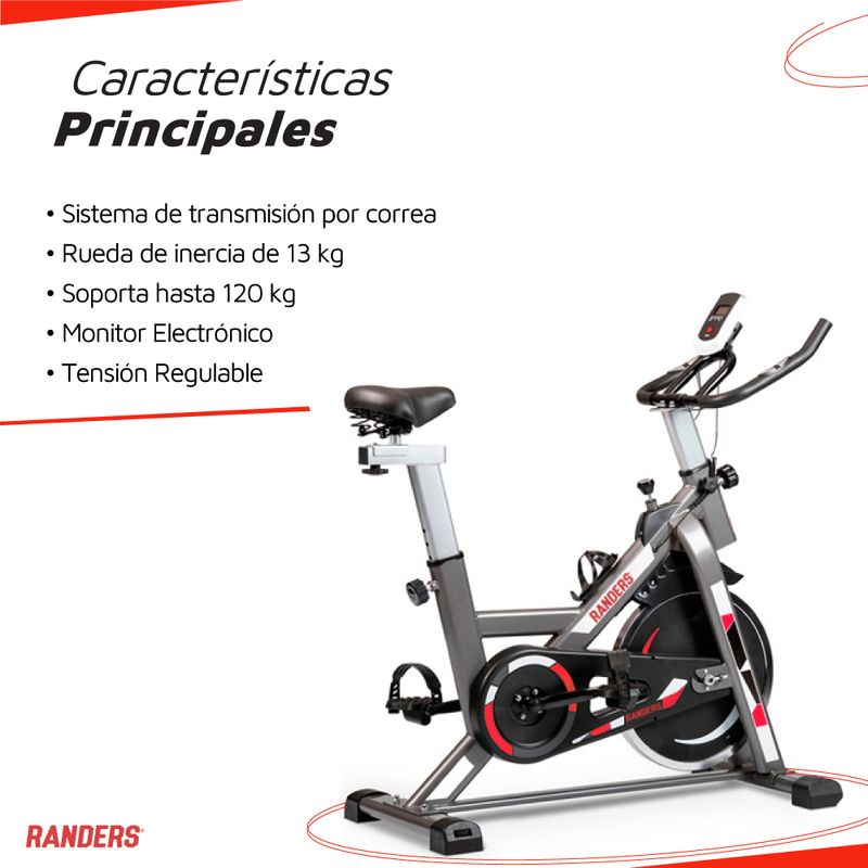 Bicicleta discount fija spinning