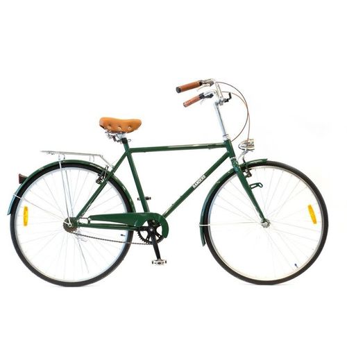 Bicicleta de Paseo Rodado 28 Vintage Verde Cuadro Aluminio