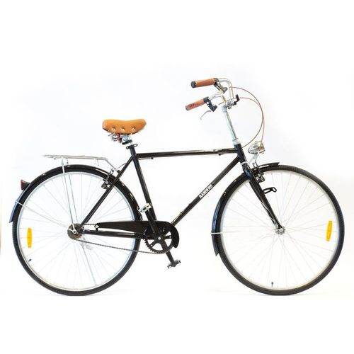 Bicicleta de Paseo Rodado 28 Vintage Negro Cuadro Aluminio