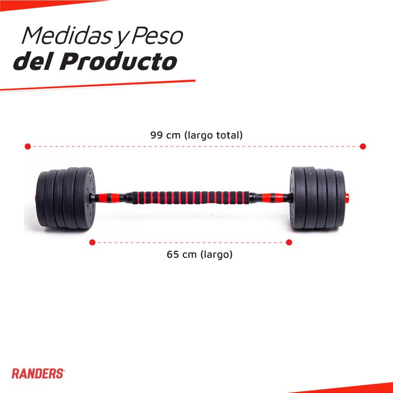 Set Bandas Elasticas Randers ARG-015 x5 Resistencia - RANDERS  PESAS/BARRAS/MANCUERNAS/FITNES - Megatone