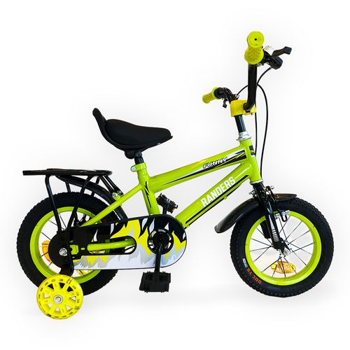 Bicicleta Infantil Rodado 12 Funny Verde Fluo