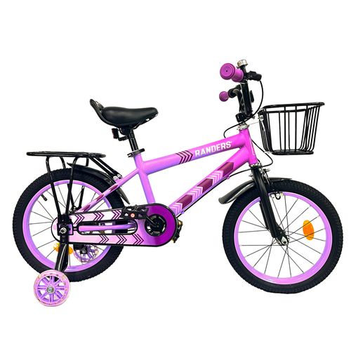 Bicicleta infantil Randers Smiller lila Rodado 16