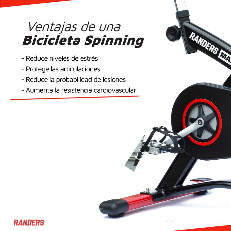 Bicicleta fija fashion randers profesional