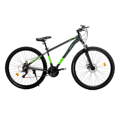 Bicicleta MTB 21 Vel. Randers KAWILL Negro Verde Talle S