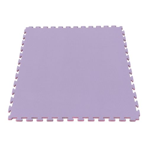 Piso Goma Eva Encastrable Reversible 100*100*2cm ROSA/VIOLETA