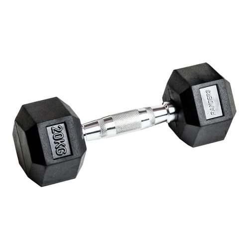 Mancuerna Hexagonal Engomada 20kg