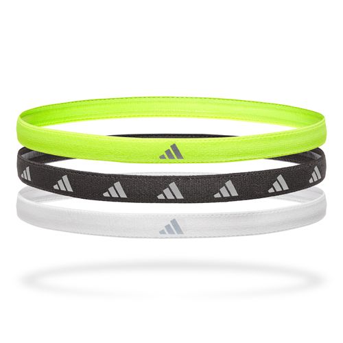 Set de Vinchas x3 - Verde Limon, Negro y Blanco - Adidas Fitness