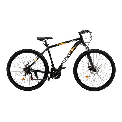 Bicicleta MTB Jeico S1 R29 Aluminio 21v Freno a Disco Con Suspension Talle M Negro Naranja