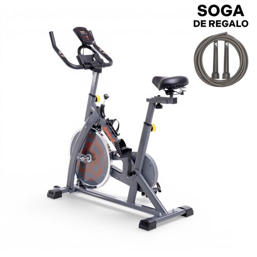 Bicicleta spinning Athletic 200BS Disco 8kg Soga Regalo